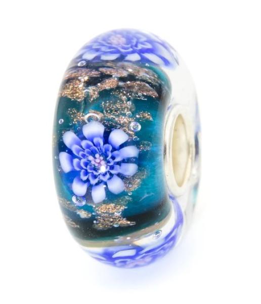 Moonshimmer Ocean Flower - Elfbeads Glas